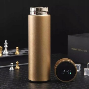 ТЕРМАЛЬНАЯ КРУЖКА ТЕРМОБУТЫЛКА LED TEMPERATURA SMART 500мл