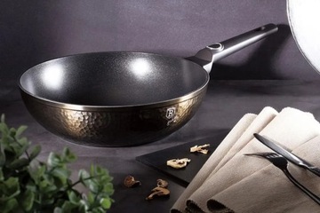 BERLINGER HAUS TITANIUM WOK 28см BH-6575 PRIMAL GLOSS