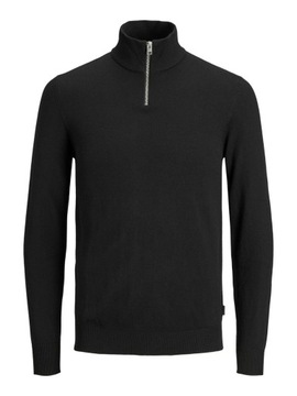 Jack&Jones Sweter Emil 12189339 Szary Regular Fit