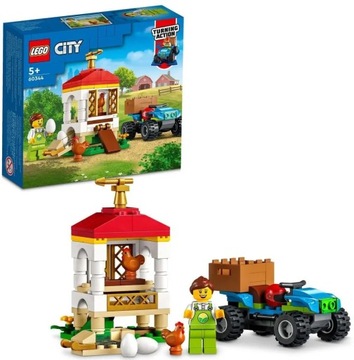 LEGO City 60344 Kurnik z kurczakami