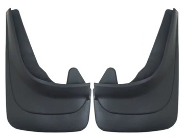 Размеры универсальных брызговиков 32х22см черный 2 шт.