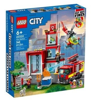 LEGO City Straż Pożarna Remiza Strażacka 60320