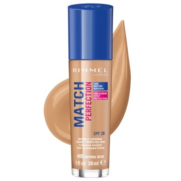 Rimmel Match Perfection kolor 400 -podkład