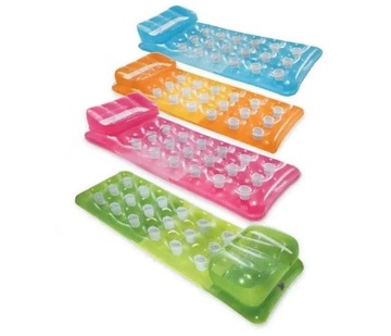 MATERAC DMUCHANY DO PŁYWANIA PLAŻOWY INTEX BASEN