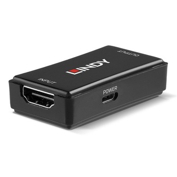 LINDY HDMI 4K60 HDMI-повторитель, 50 м