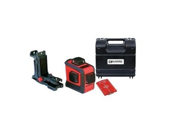 LASER LINIOWY 3D 360° 3-PŁASZCZYZNOWY CZERW AKU