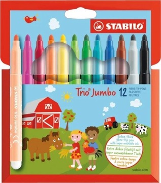 Flamastry Stabilo 12 szt.