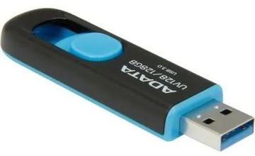 Adata Pendrive DashDrive 128 ГБ USB3.2 черный и синий