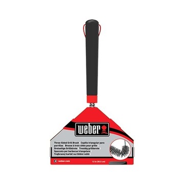 weber Weber Trójstronna szczotka do czyszczenia rusztów, długość 30 cm