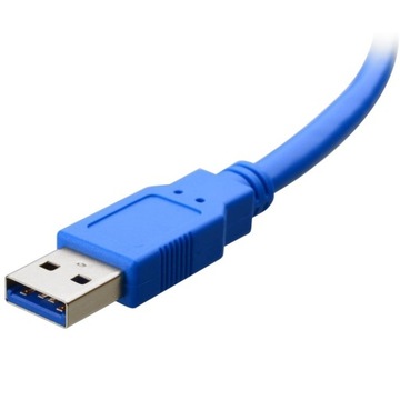 Сверхскоростной USB-кабель Techly USB 3.0, A-папа, Micro B-папа, 0,5 м, синий