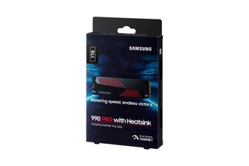 SAMSUNG Dysk SSD 1TB 990PRO Heatsink M2 NVMe PCIe