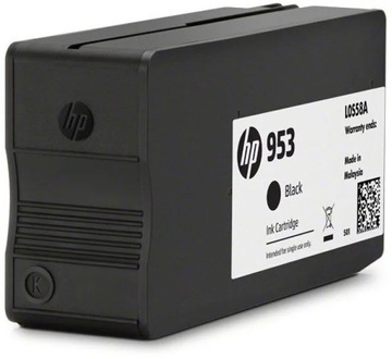 Оригинальные чернила HP/чернила L0S58AE, черные, 1000 с, 23,5 мл, HP 953,