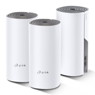 Zestaw Router / Punkt dostępowy Mesh AP TP-Link Deco E4 AC1200 3 sztuki