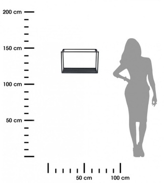 Полка подвесная промышленная 50 см LOFT