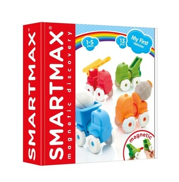 Smart Max Мои первые машины IUVI Games Первые магнитные блоки Машинки 1+