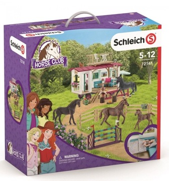 Schleich Horse 72141 Przyczepa z końmi i akcesoria