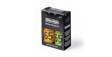 Dunlop 6501 Zestaw do pielęgnacji gitary Płyny + Szmatka