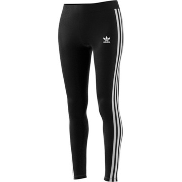 Legginsy adidas Originals 3 STRIPES Czarne - 40