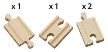 НАБОР ИЗ 4-Х КОРОТКИХ ГУСЕН BRIO 33333
