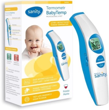 BabyTemp Sanity термометр цифровий безконтактний AP 3116 для чола 1 шт.
