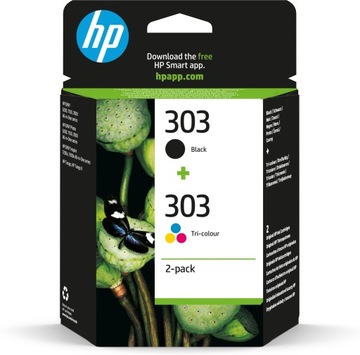 Tusz HP 303 bk/col 3YM92AE zestaw