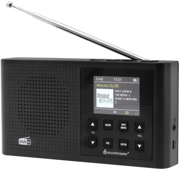 Radio baterie DAB+ Soundmaster DAB165SW