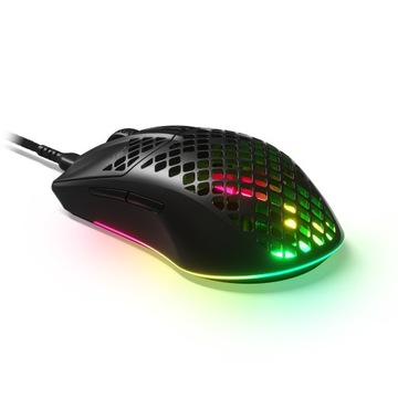 Myszka przewodowa SteelSeries Aerox 3 sensor optyczny Onyx