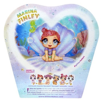 Кукла Glitter Babyz Series 2 - Кукла Марина Финли (Русалка) MGA 3+