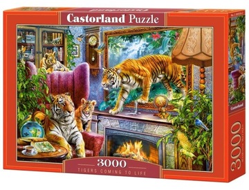 Puzzle Castorland Dla dorosłych 3000 elementów Puzzle 3000 Tigers Coming to