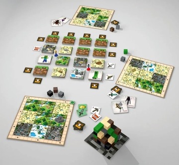 MINECRAFT СТРОИТЕЛИ И БИОМЫ — НАСТОЛЬНАЯ ИГРА