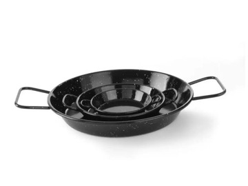 Испанская сковорода для паэльи 10 см HENDI Steel