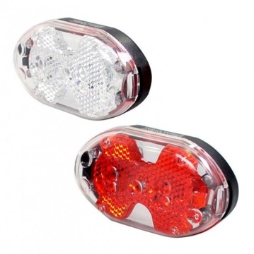 Zestaw lampek rowerowych Simson LED