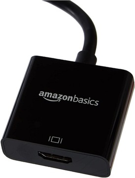 Переходник Amazon Basics HDMI-VGA с аудиоразъемом 3,5 мм.