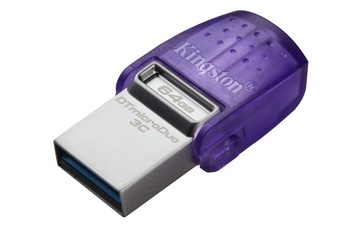 Kingston Pendrive Data Traveler MicroDuo 3C G3 64GB USB-A/USB-C