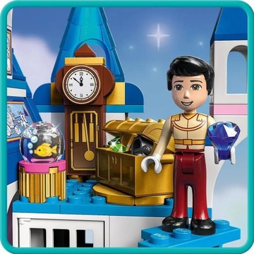 Klocki Disney Princess 43206 Zamek Kopciuszka