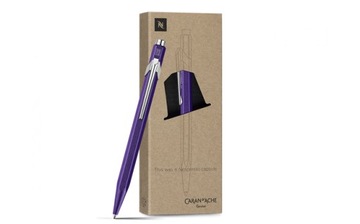 Шариковая ручка CARAN D'ACHE 849 Nespresso Arpeggio M, фиолетовая