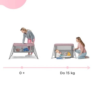 MOVI Kinderkraft двухъярусная кроватка-передвижная.