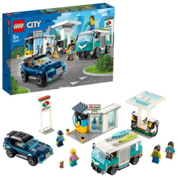 LEGO CITY 60257 ЗАПРАВОЧНАЯ СТАНЦИЯ
