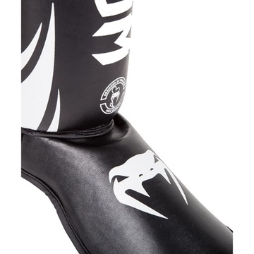 Щитки Venum Challenger черные/белые