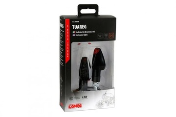 Kierunkowskazy LED 12V - Czarne, przyciemniane LAMPA Tuareg Black