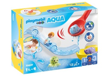 PLAYMOBIL 70637 ВОДНАЯ ГОРКА С МОРЕМ