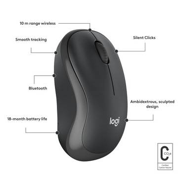 Бесшумная мышь LOGITECH M240