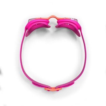 Детские очки для плавания Nabaiji 100 X-Base Coral Pink