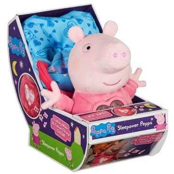 ŚWINKA PEPPA Z KOŁYSANKĄ I ŚWATŁEM 06926