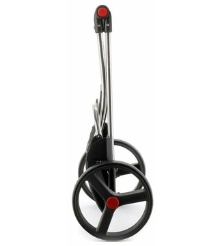 Red Polyester Rolser Thopping Trolley