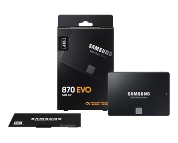 SSD-накопитель Samsung 870 Evo SATA III емкостью 4 ТБ