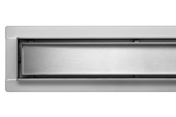 ODPŁYW LINIOWY 90cm MADEIRA SLIM STAL NISKI SYFON