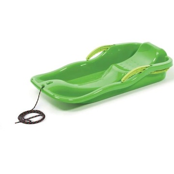 САНКИ С ТОРМОЗАМИ, ПЛАСТИКОВАЯ СПИНКА, БОЛЬШАЯ БОБСЛИ-ГОРКА