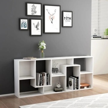Полка VidaXL 67 x 24 x 161 см белая