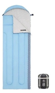 ŚPIWÓR NATUREHIKE L250 NH21MSD07 BLUE prawy